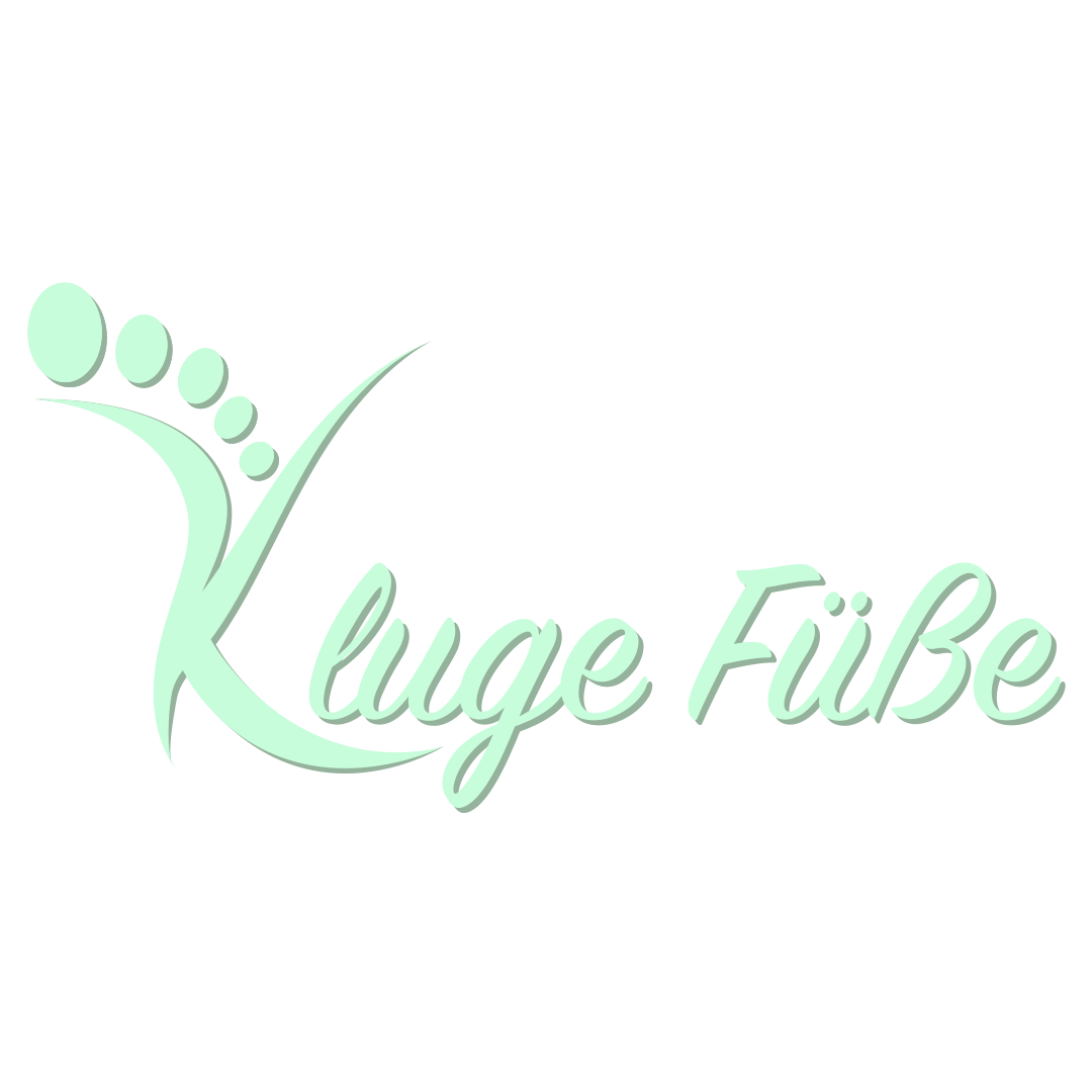Logo mit Schriftzug von Kluge Füße